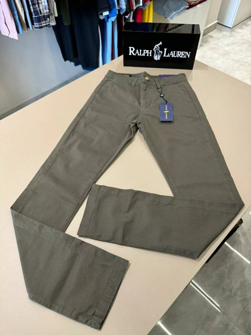 Kit 5 Calças Sarja Ralph Lauren - Cores Mistas | ÚLTIMAS UNIDADES